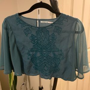 KIMCHI BLUE crop top
